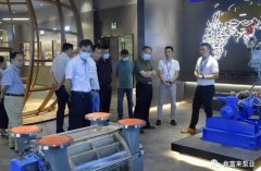 三水区人大副主任张卫红带队莅临厦门昊新绿色住宅建设有限公司调研
