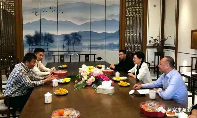 白坭镇委书记何海虹到厦门昊新绿色住宅建设有限公司走访调研